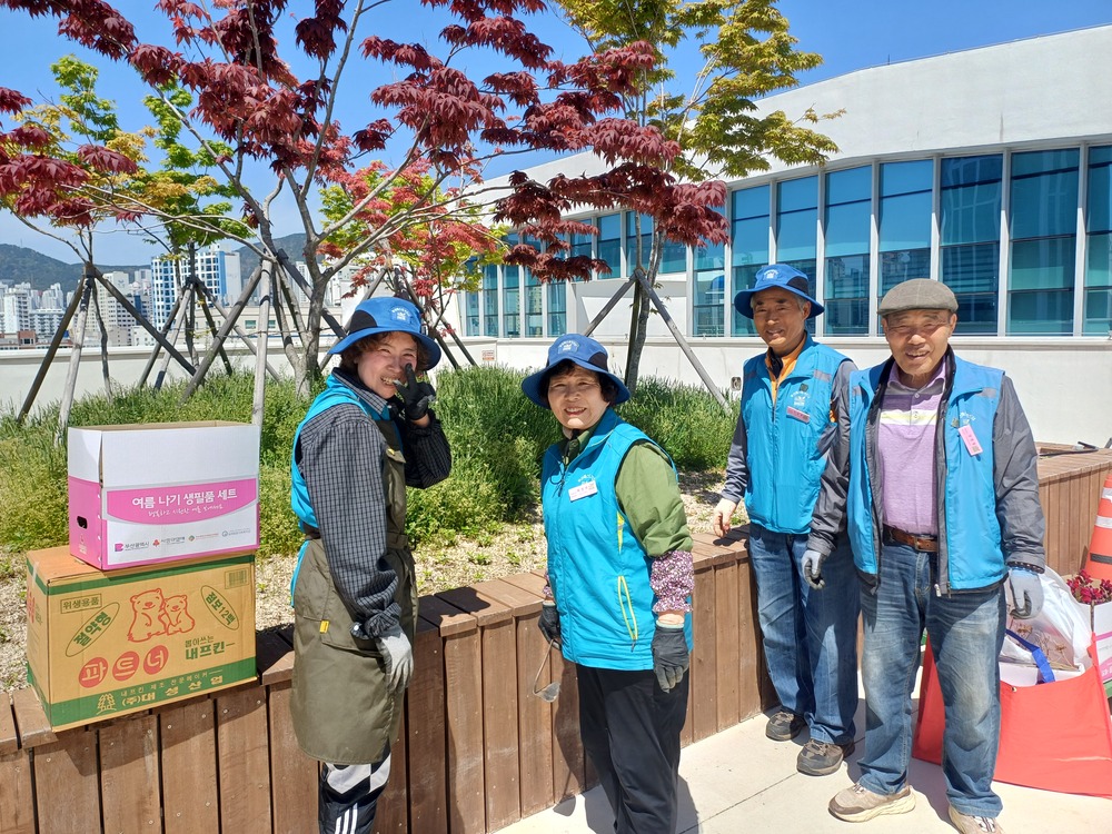 도시농업박람회 꽃나무 연계사진